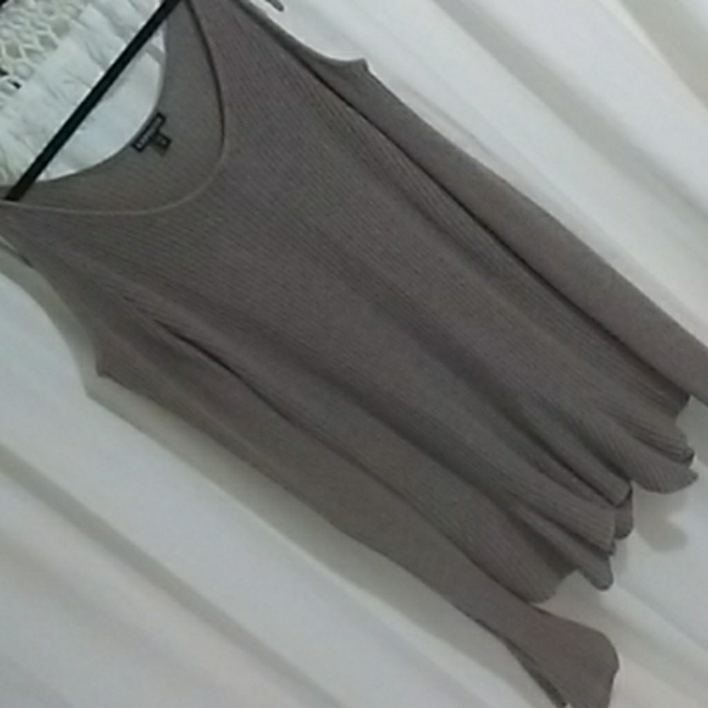 Express cold shoulder sweater-med